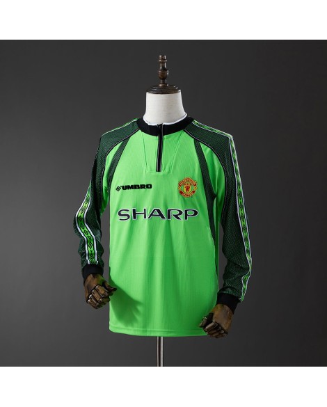 Manchester United 1998/99 Retro-Trikot – langärmlig