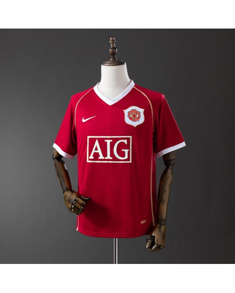 Manchester United Retro-Heimtrikot der Saison 2006/07