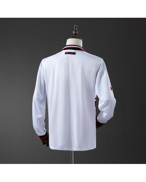 Manchester United 1998/99 Auswärts-Retro-Trikot – langärmlig