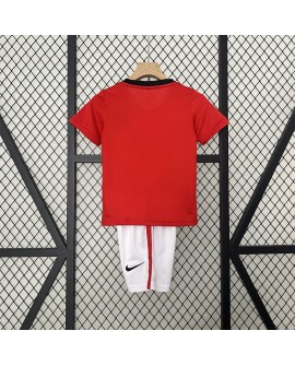 Manchester United children's retro home jersey 09/10 - Kind