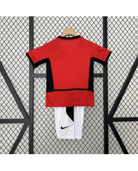 Manchester United children's retro home jersey 02/04 - Kind