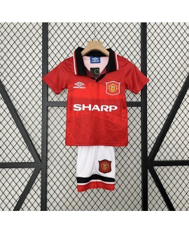 Manchester United children's retro home jersey 94/96 - Kind