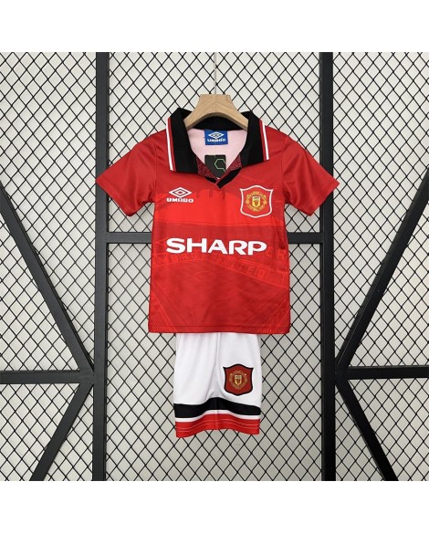 Manchester United children's retro home jersey 94/96 - Kind