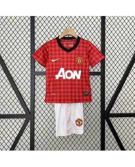 Manchester United children's retro home jersey 12/13 - Kind