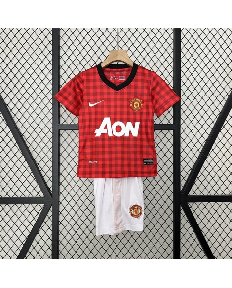 Manchester United children's retro home jersey 12/13 - Kind