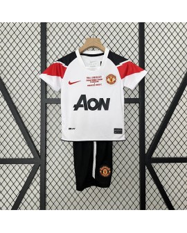 Manchester United Champions League Auswärtstrikot 10/11 - Kind