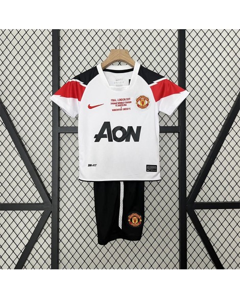Manchester United Champions League Auswärtstrikot 10/11 - Kind