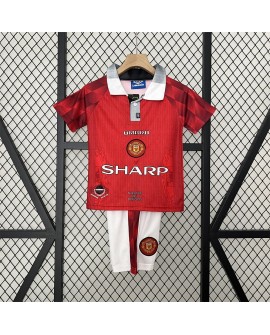 Manchester United children's retro home jersey 96/97 - Kind
