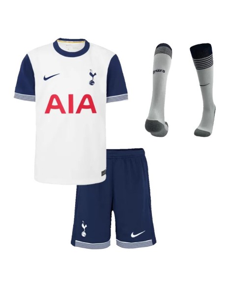 Tottenham Hotspur 2024/25 Heimtrikot für Kinder (Trikot + Shorts + Socken)