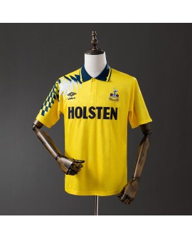 Tottenham Hotspur 1992/94 Vintage Auswärtstrikot gelb