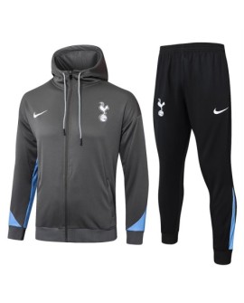 Tottenham Hotspur Trainingsjacke mit Kapuze 2425 - Dunkelgrau