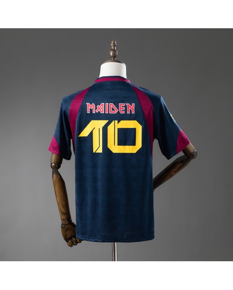 Iron Maiden x West Ham United 2010 Heimtrikot Retro