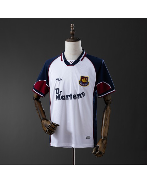 West Ham United 99/01 Auswärts-Retro-Trikot