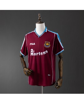 West Ham United Heimtrikot im Retro-Stil für die Saison 1999/01