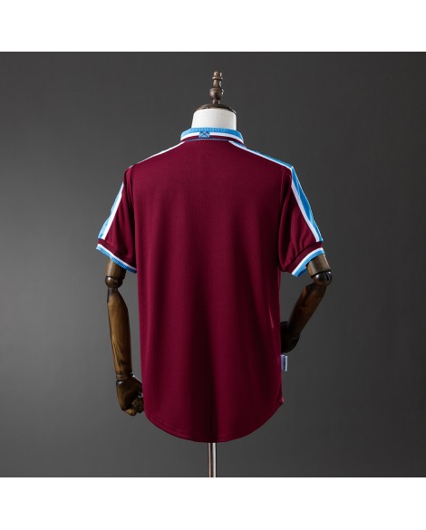 West Ham United Heimtrikot im Retro-Stil für die Saison 1999/01