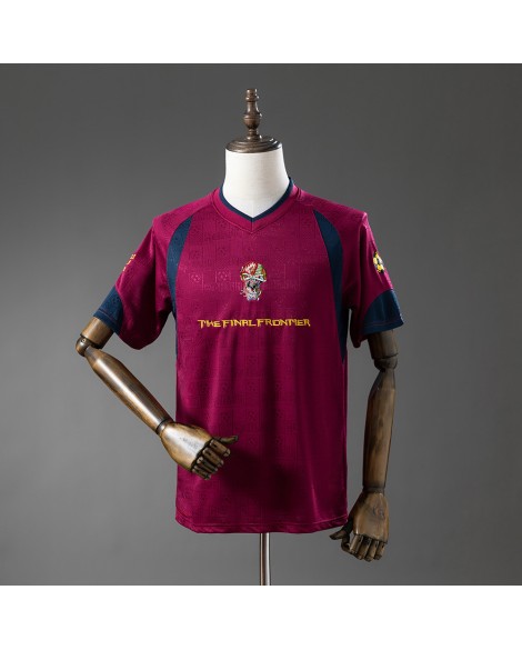 Iron Maiden x West Ham United 2010 Auswärtstrikot Retro