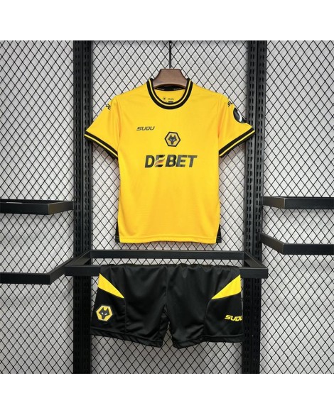 Wolves 2024/25 Heimtrikot für Kinder
