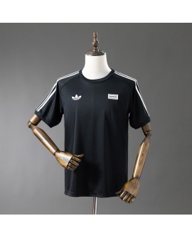 Oasis Live '25 Originals 3-Streifen Fußballtrikot Schwarz