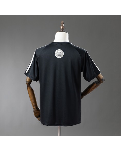 Oasis Live '25 Originals 3-Streifen Fußballtrikot Schwarz
