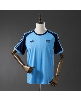 Oasis Live '25 Originals 3-Streifen Fußballtrikot Blau