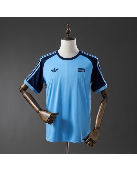 Oasis Live '25 Originals 3-Streifen Fußballtrikot Blau