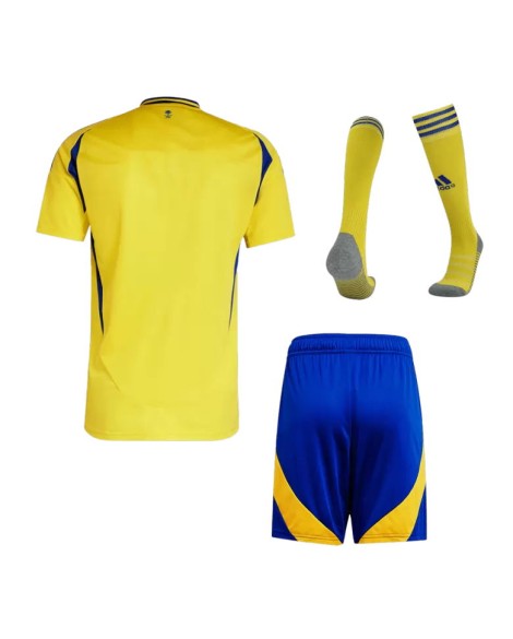 Al Nassr Heim-Fußballtrikot-Set 2024/25 (Trikot + Shorts + Socken)
