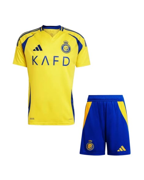 Al Nassr Heim-Fußballtrikot 2024/25 (Trikot + Shorts)