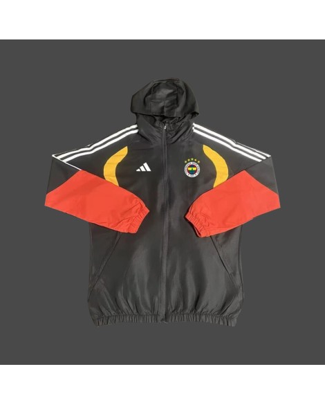 Winddichte Jacke von Fenerbahce für die Saison 25-26