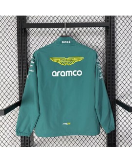 Aston Martin Rennanzug in Lake Green