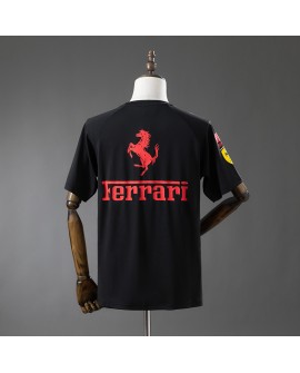 Ferrari F1 2025 Schwarzes T-Shirt