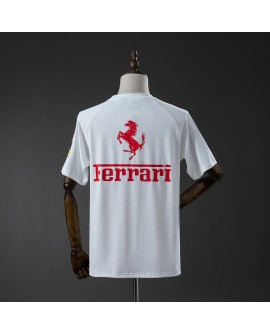 Ferrari F1 2025 Weißes T-Shirt