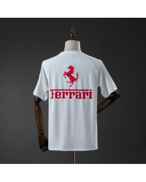 Ferrari F1 2025 Weißes T-Shirt