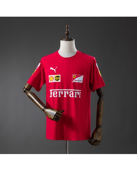 Ferrari F1 2025 Rotes T-Shirt