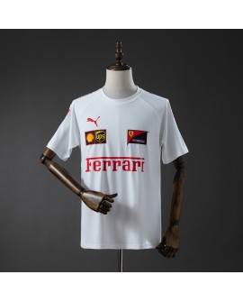Ferrari F1 2025 Weißes T-Shirt