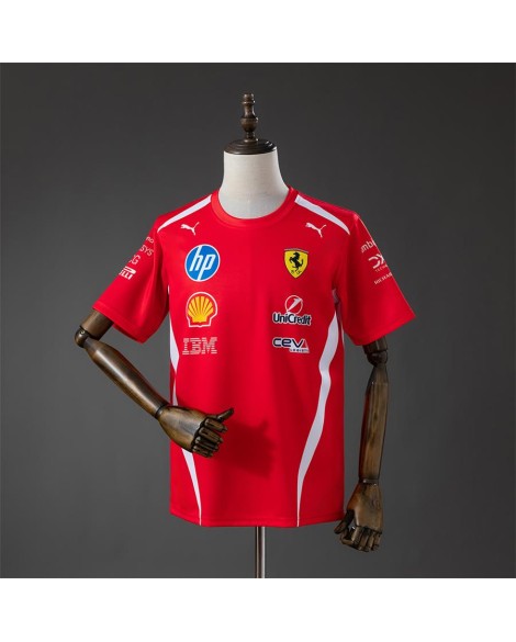 Ferrari F1 2026 Rotes Poloshirt