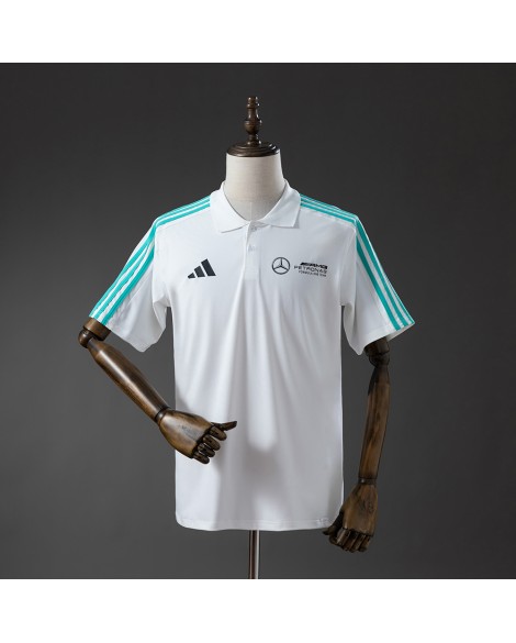 2025 F1 Mercedes-Benz White POLO 