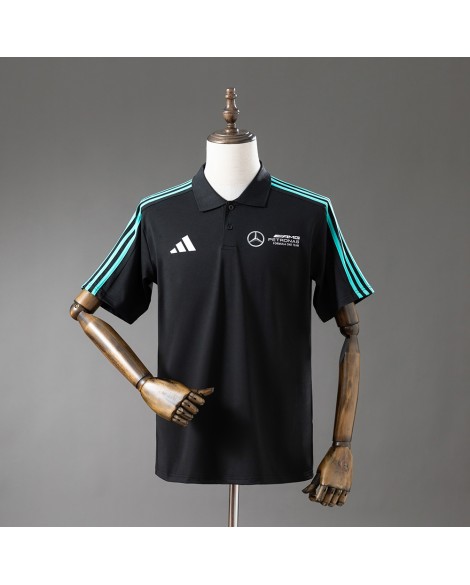 2025 Formel 1 Mercedes-Benz Black Polo