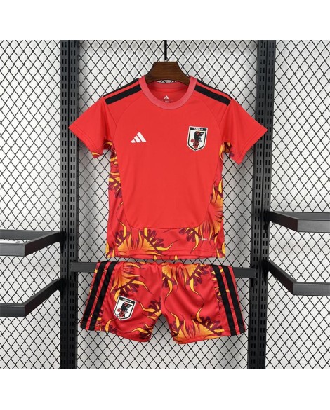 Japan WM-Torwart-Ausrüstungsset 2026 (Trikot + Shorts) - Kind