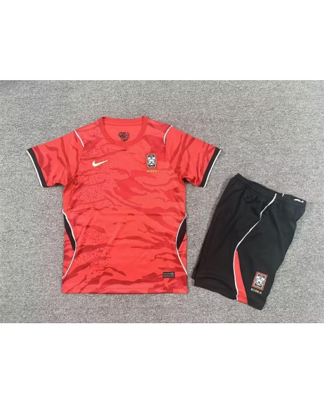 Südkorea 2026 Heimtrikot-Set (Trikot + Shorts) - Kind