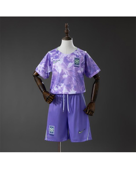 Korea 2026 Auswärtstrikot (Trikot + Shorts) - Kind