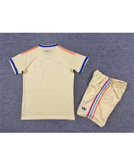Curaçao 2026 Auswärtstrikot-Set (Trikot + Shorts) - Kind