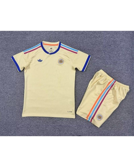 Curaçao 2026 Auswärtstrikot-Set (Trikot + Shorts) - Kind