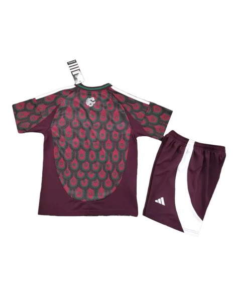 Mexiko Copa America 2024 Heimtrikot für Kinder (Trikot + Shorts)