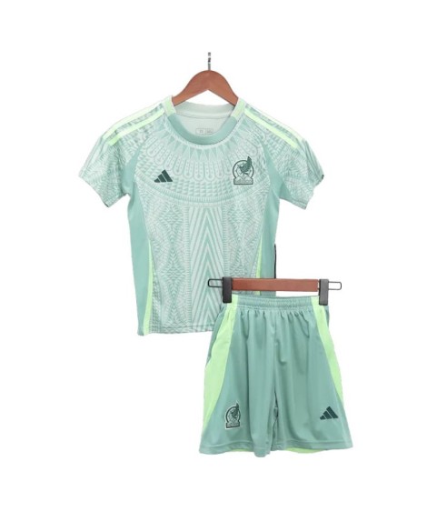 Mexiko Copa America 2024 Auswärtstrikot für Kinder (Trikot + Shorts)