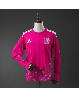 Mexikanisches Torwart-Fußballtrikot mit langen Ärmeln 2526