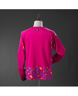 Mexikanisches Torwart-Fußballtrikot mit langen Ärmeln 2526