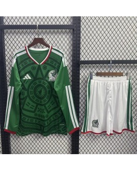 Mexiko 2026 Heimtrikot-Set (Langarmtrikot + Shorts)