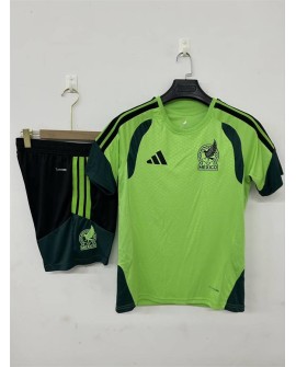 Mexiko Trainingsset 2627 - Grün (Trikot + Shorts)