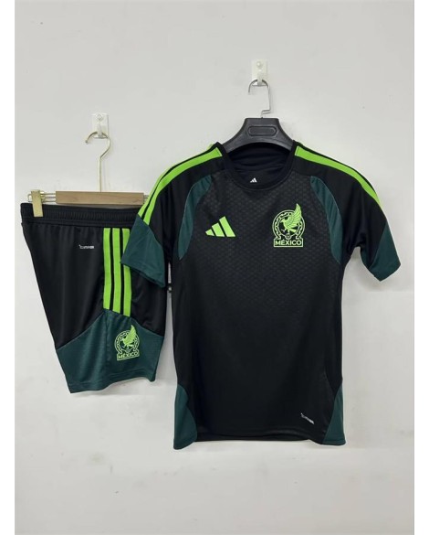 Mexiko Trainingsset 2627 - Schwarz (Trikot + Shorts)