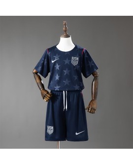 Auswärtstrikot USA 2026 (Trikot + Hose) - Kind